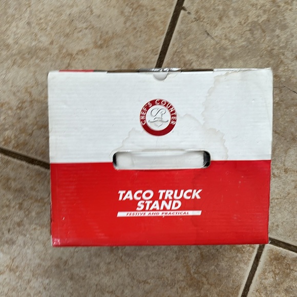 NWT Chef’s Counter Taco Truck Stand Ceramic 2 Piece Holder Set - Picture 3 of 3